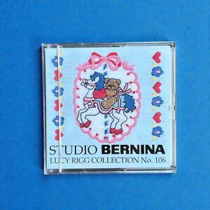Studio Bernina Embroidery Designs card #106 for Deco Brother Baby Lock BEARS